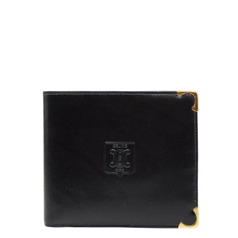 Celine Macadam Black Leather Men's Celine