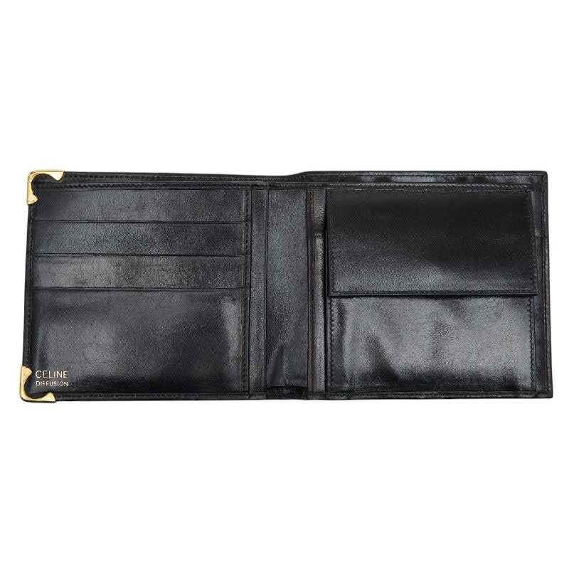 Celine Macadam Black Leather Men's Celine