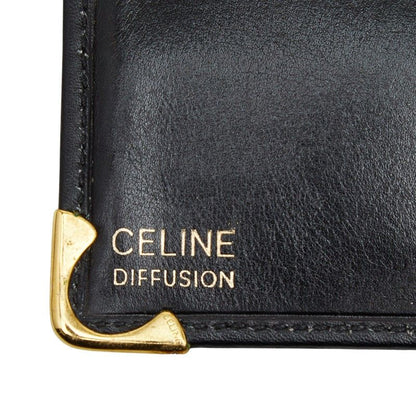 Celine Macadam Black Leather Men's Celine