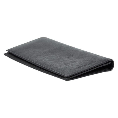 Bvlgari Logo Black Leather Men's Bvlgari