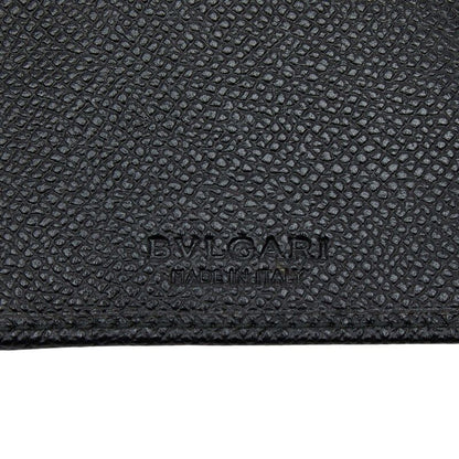 Bvlgari Logo Black Leather Men's Bvlgari