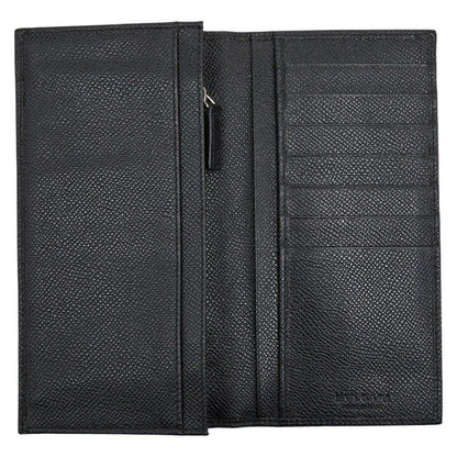 Bvlgari Logo Black Leather Men's Bvlgari