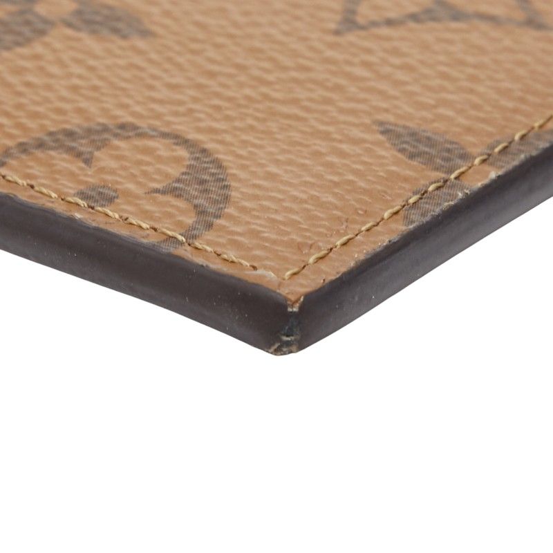 Louis Vuitton Monogram Reverse Slim Purse M80390 Macaron Black PVC Leather