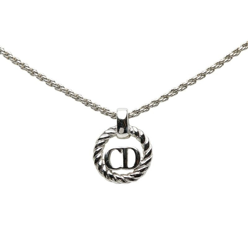 Dior CD Logo Silver Metal Ladies Dior