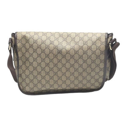 Gucci GG Plus Shoulder Bag Supreme Brown