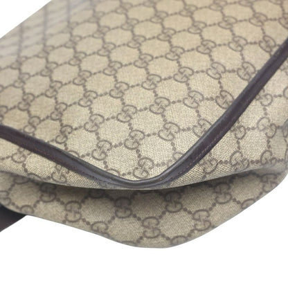 Gucci GG Plus Shoulder Bag Supreme Brown