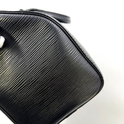Louis Vuitton Speedy 25 Epi Noir Black Leather Black Handbag Gold M43012