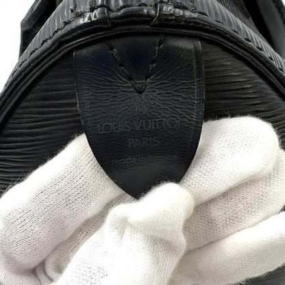 Louis Vuitton Speedy 25 Epi Noir Black Leather Black Handbag Gold M43012