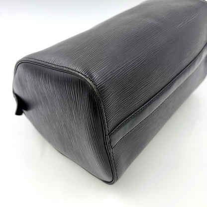 Louis Vuitton Speedy 25 Epi Noir Black Leather Black Handbag Gold M43012