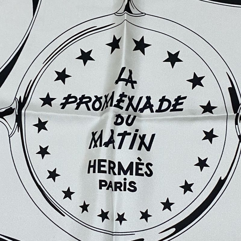 Unused with Tag Hermes Women's Carre Geant Double Face Morning Walk