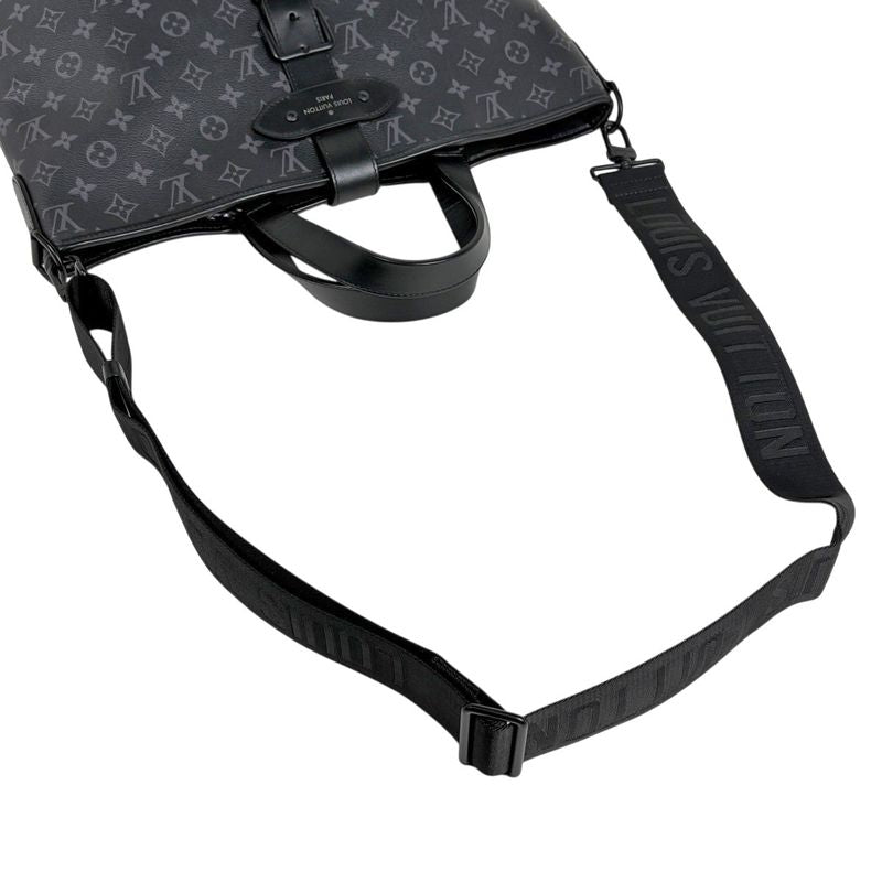 Louis Vuitton Saumur Tote 2WAY Shoulder Bag Handbag Tote Bag Monogram Eclipse