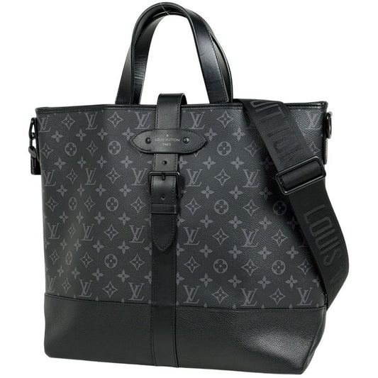 Louis Vuitton Saumur Tote 2WAY Shoulder Bag Handbag Tote Bag Monogram Eclipse