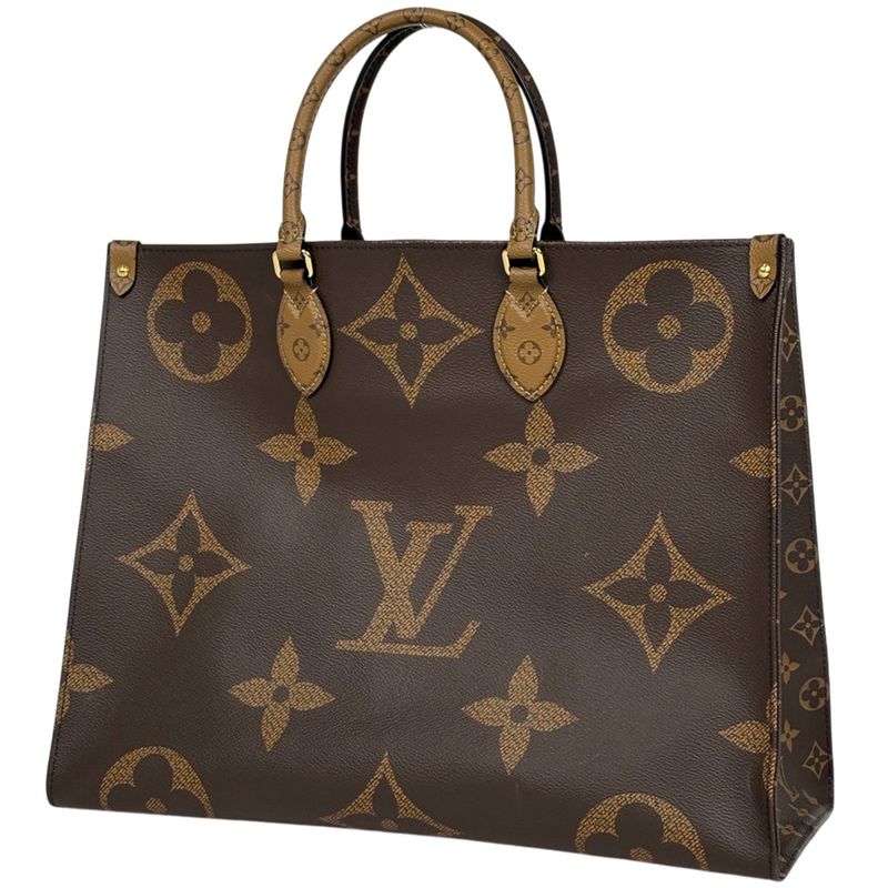 Louis Vuitton On The Go GM 2WAY Shoulder Bag Monogram Giant Tote Bag Monogram