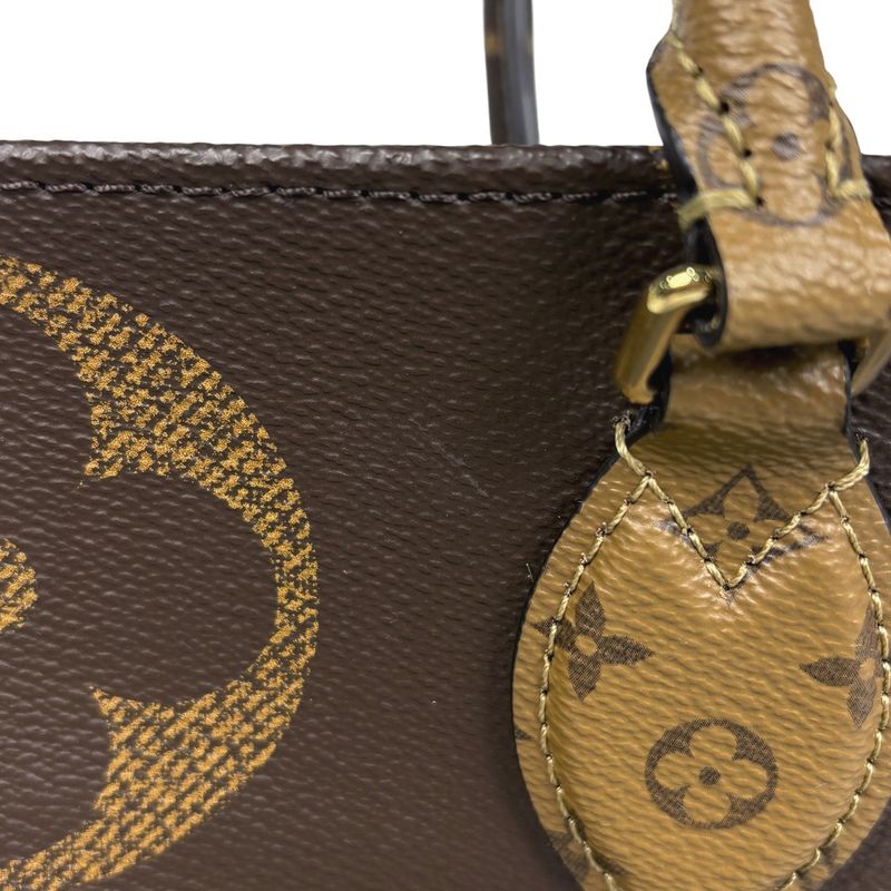 Louis Vuitton On The Go GM 2WAY Shoulder Bag Monogram Giant Tote Bag Monogram