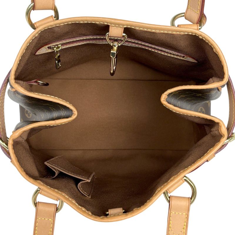 Louis Vuitton Batignolles Vertical Shoulder Bag Tote Bag Monogram Brown M51153