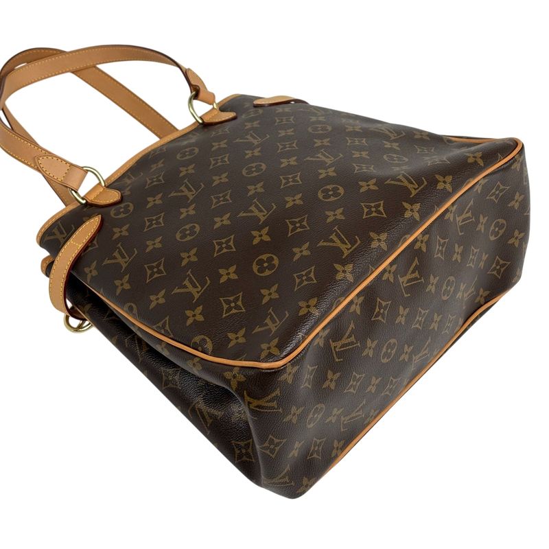 Louis Vuitton Batignolles Vertical Shoulder Bag Tote Bag Monogram Brown M51153