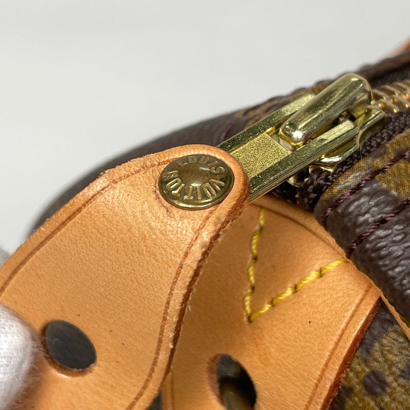 Louis Vuitton Speedy 30 Boston Bag Commuter Handbag Monogram Brown M41526 Women