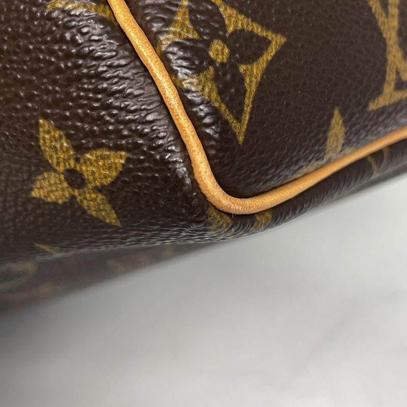 Louis Vuitton Speedy 30 Boston Bag Commuter Handbag Monogram Brown M41526 Women