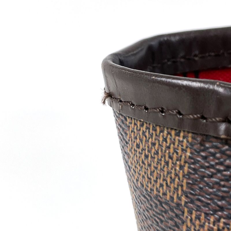 Louis Vuitton Neverfull MM Shoulder Bag Shopping Tote Bag Damier Brown N51105