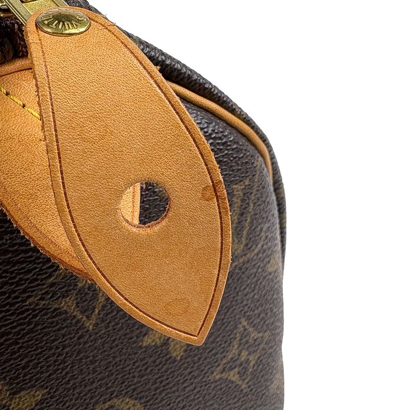 Louis Vuitton Speedy 25 Boston Bag Commuter Handbag Monogram Brown M41528