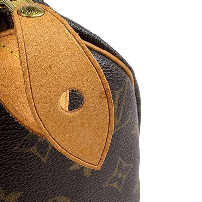 Louis Vuitton Speedy 25 Boston Bag Commuter Handbag Monogram Brown M41528