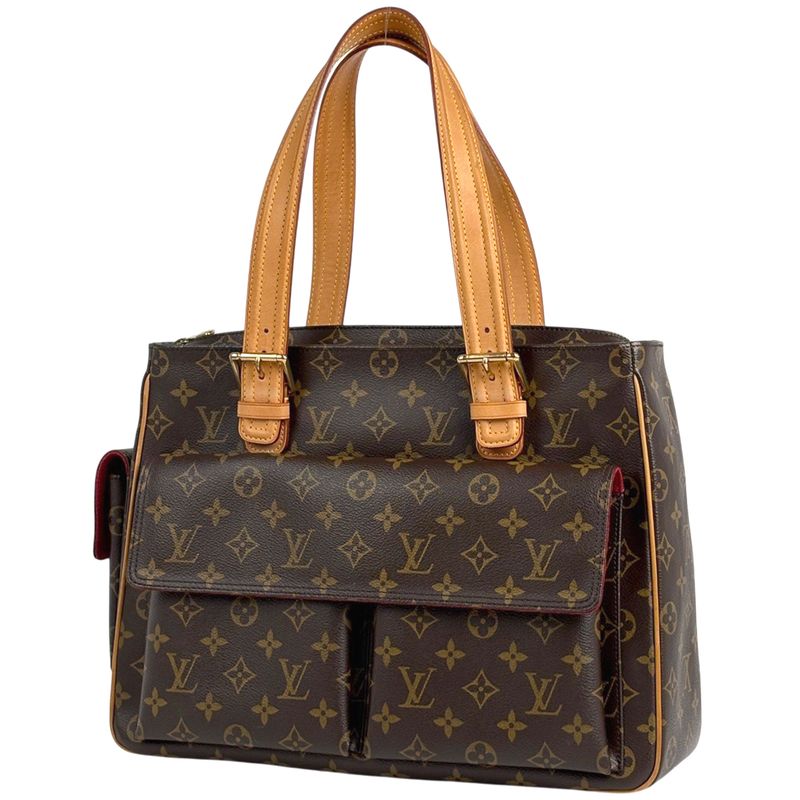 Louis Vuitton Multipuri City Handbag Shoulder Tote Bag Monogram Brown M51162