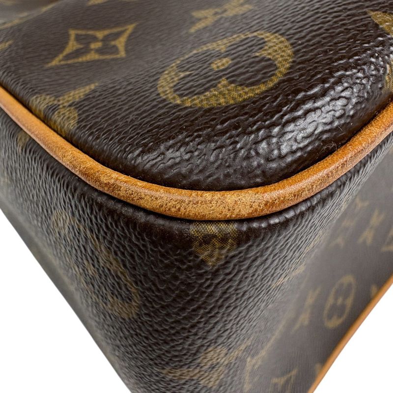 Louis Vuitton Multipuri City Handbag Shoulder Tote Bag Monogram Brown M51162