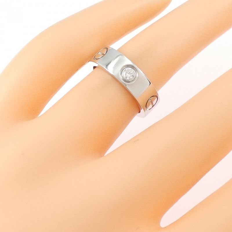 Cartier Love Half Diamond Ring