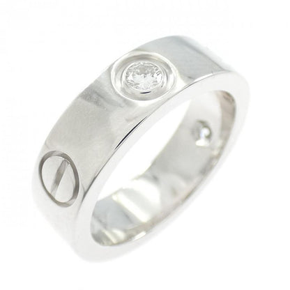 Cartier Love Half Diamond Ring