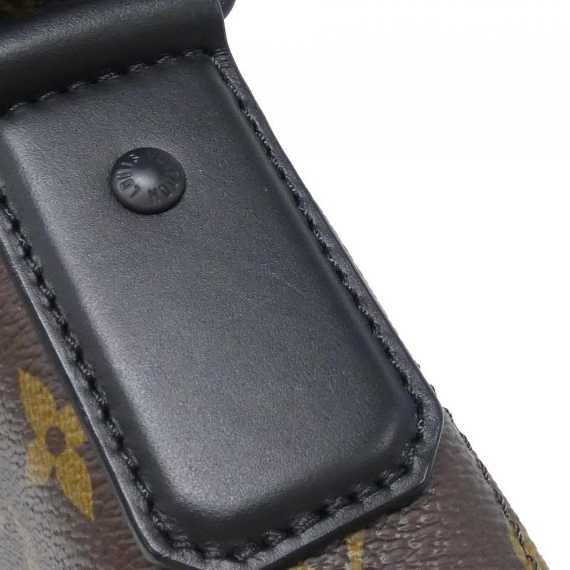 Louis Vuitton Monogram Macassar Magnetic Messenger Shoulder Bag