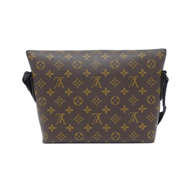 Louis Vuitton Monogram Macassar Magnetic Messenger Shoulder Bag