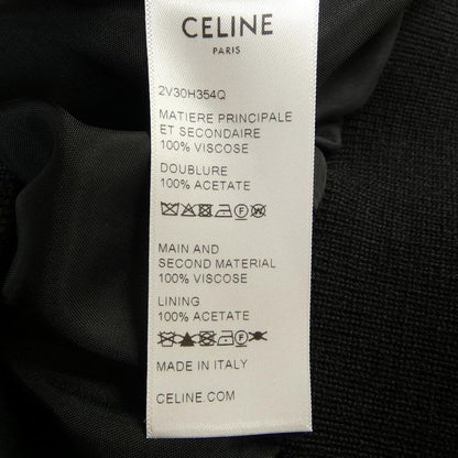Celine Satin Artist Print Teddy Blouson Jacket 2 V30 H354 Q