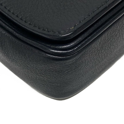 Balenciaga Wallet Everyday 502027 Black X White X Silver Chain Wallet Leather