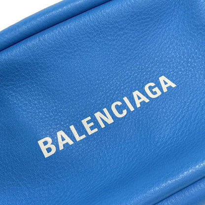 Balenciaga Shoulder Bag Everyday Camera Bag S 489812 Turquoise Blue Leather