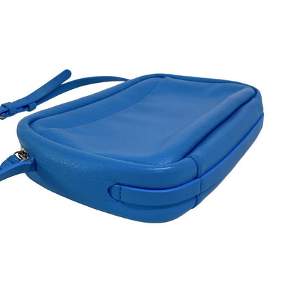 Balenciaga Shoulder Bag Everyday Camera Bag S 489812 Turquoise Blue Leather