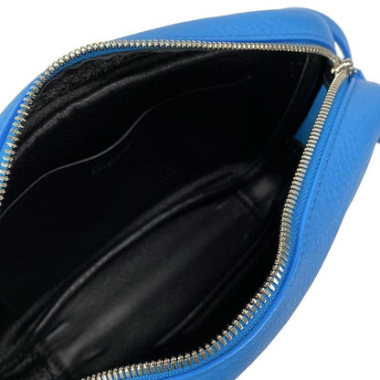 Balenciaga Shoulder Bag Everyday Camera Bag S 489812 Turquoise Blue Leather