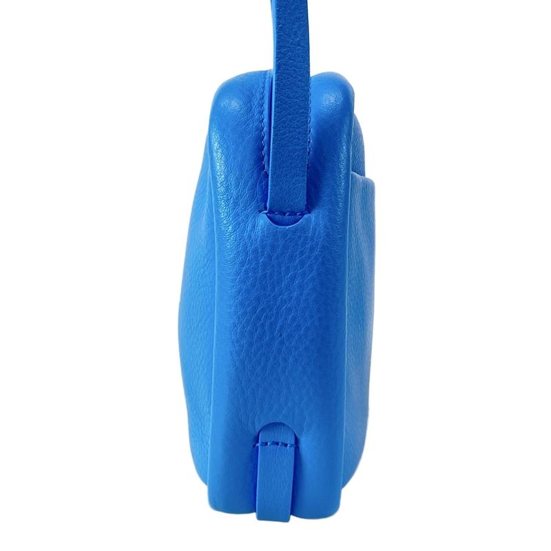 Balenciaga Shoulder Bag Everyday Camera Bag S 489812 Turquoise Blue Leather