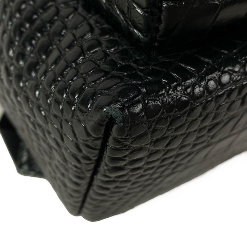 Balenciaga Rucksack Sac Everyday Backpack S 552379 Black Shape Pressed Leather