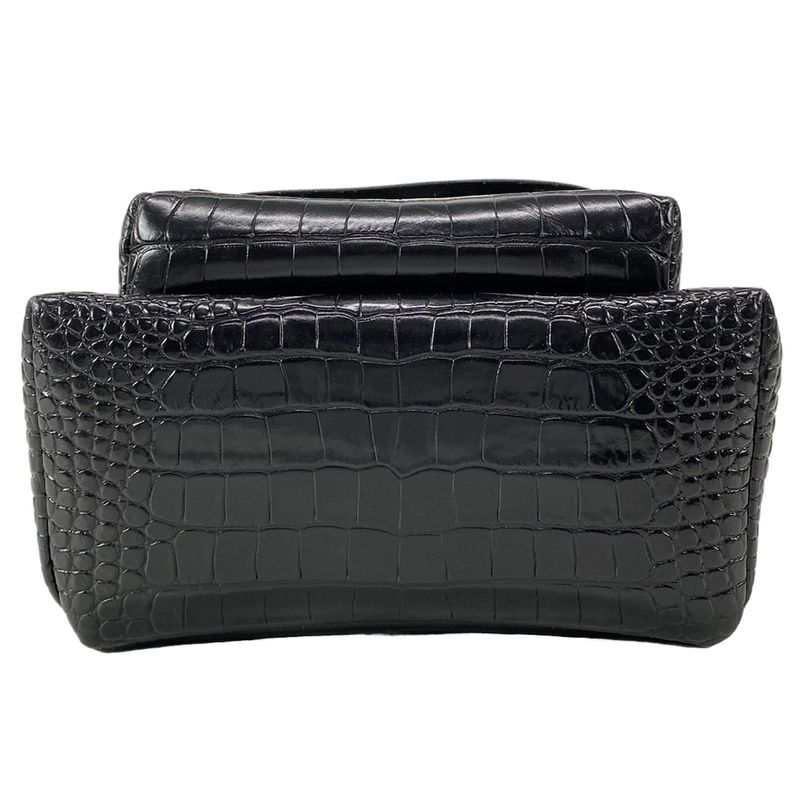 Balenciaga Rucksack Sac Everyday Backpack S 552379 Black Shape Pressed Leather