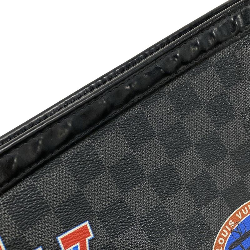 Louis Vuitton Clutch Bag LV League Collection Pochette Voyage MM N64442 Damier