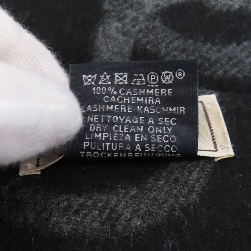 Hermes Any Mall Muffler Cashmere Women's