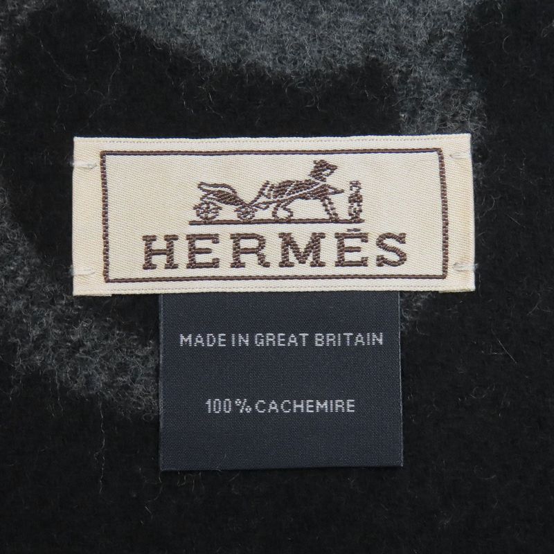 Hermes Any Mall Muffler Cashmere Women's