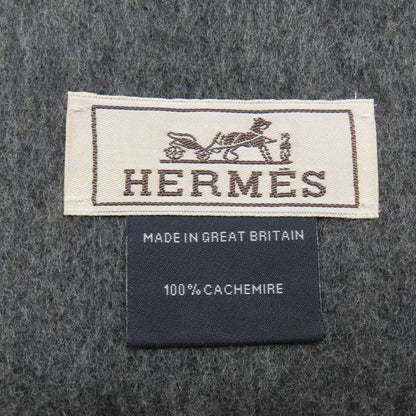 Hermes Logo Scarf Cashmere Ladies