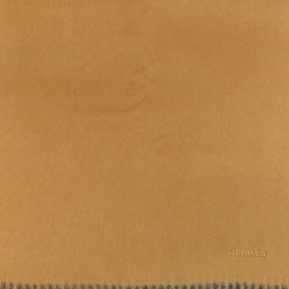 Hermes Logo Scarf Cashmere Ladies