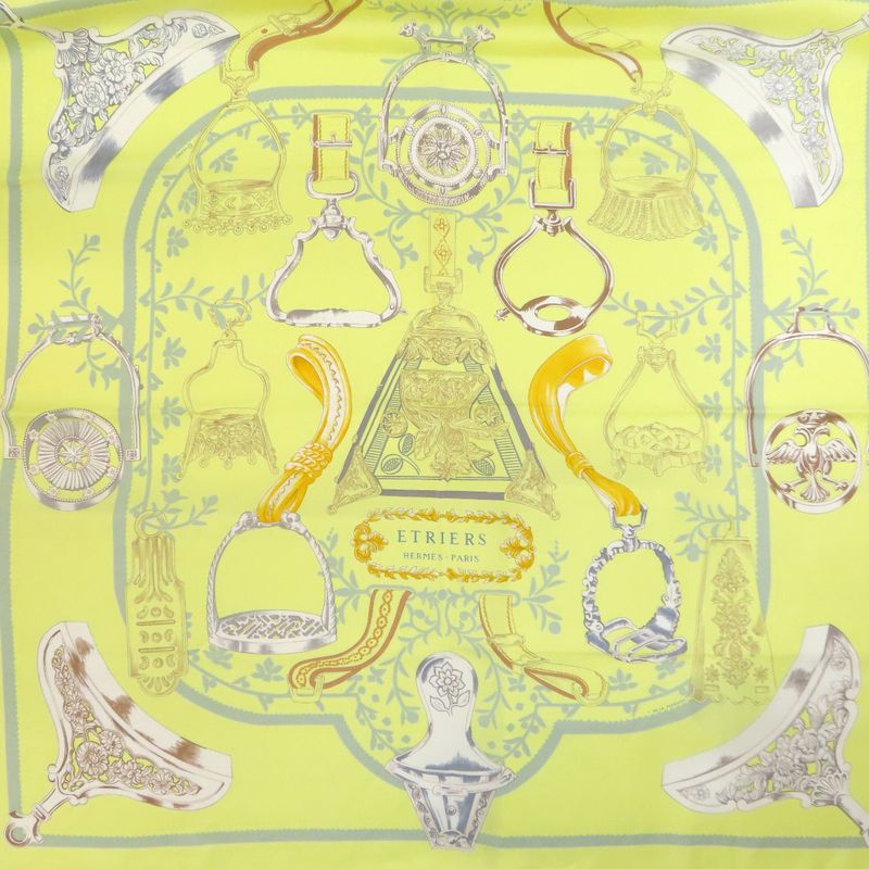 Hermes Kare90 Armor Scarf Silk Ladies