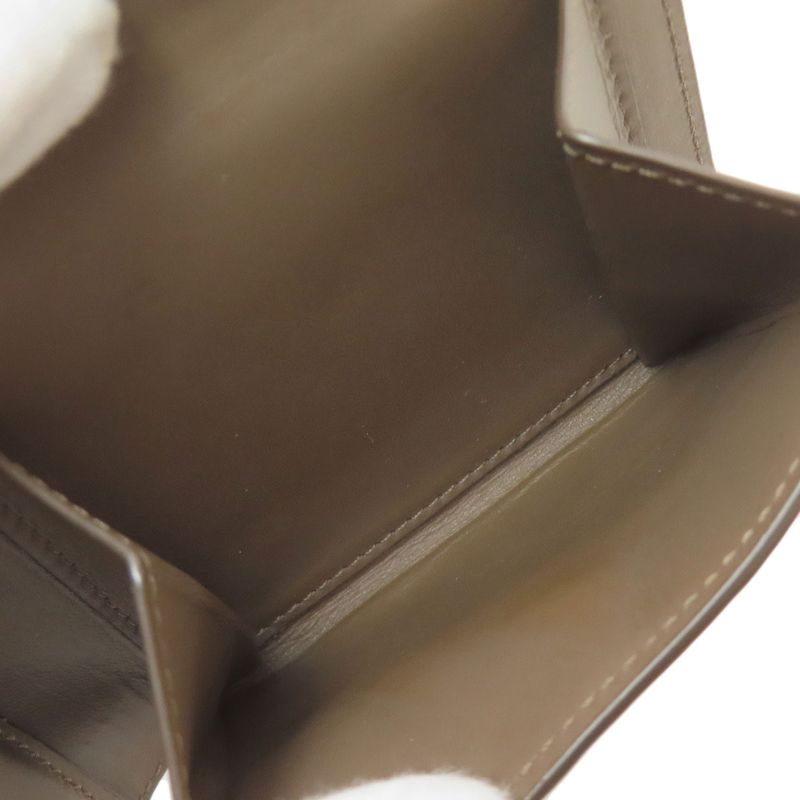 Loewe Anagram Bifold Wallet (with Coin Purse) Leather Women's