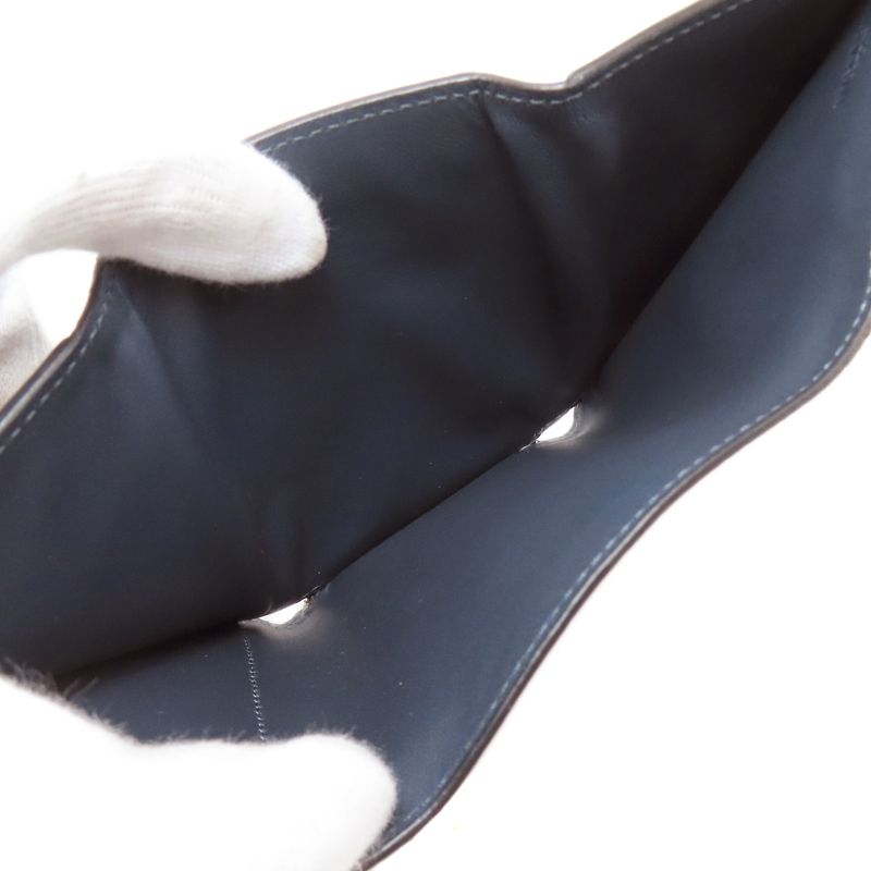 Loewe Compact Wallet Anagram Bifold Wallet (with Coin Purse) Leather Women's