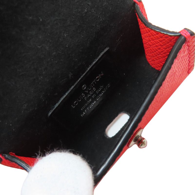 Louis Vuitton M77284 Air Pods Case Accessory Case Taigarama Women's