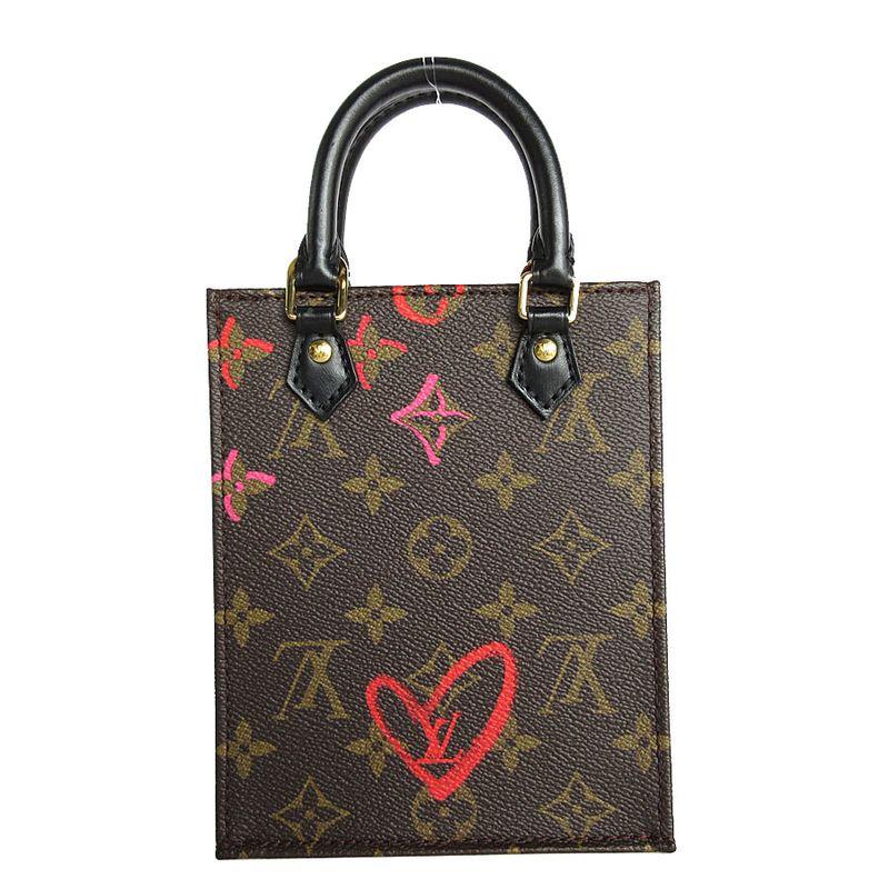 Louis Vuitton Crossbody Shoulder Bag Handbag Monogram Foreign Love Petite Sac