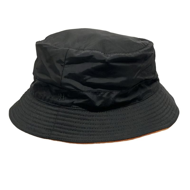 Hermes Hat 58 - Black Bucket Hat